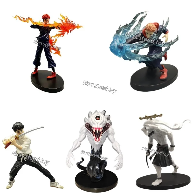 Neue Anime Sukuna Rika Orimoto Actionfigur Modellspielzeug Yuta Okkotsu Ornament Sammelfiguren Modellspielzeug für Kinder als Geschenk ﻿