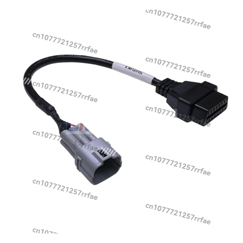 6P To 16P Adapter Cable OBD2 Engine Fault Diagnosis Detection Adapter Plug
