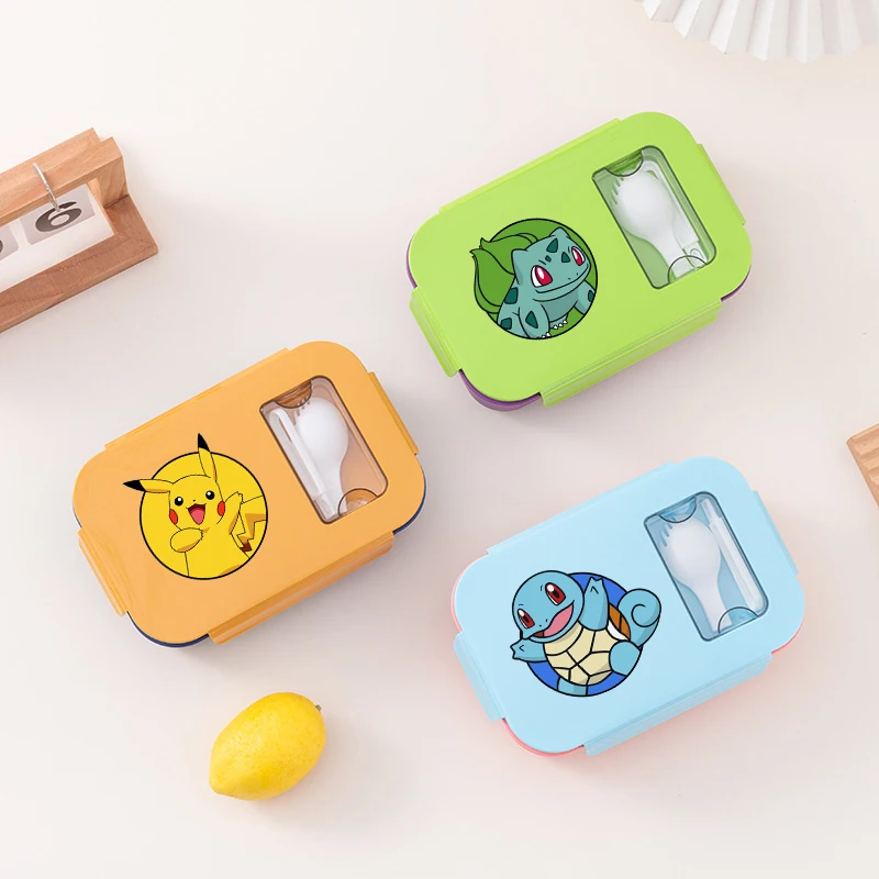 Lancheira Pokemon com Colher,  - Home Office Box avaliação e preço