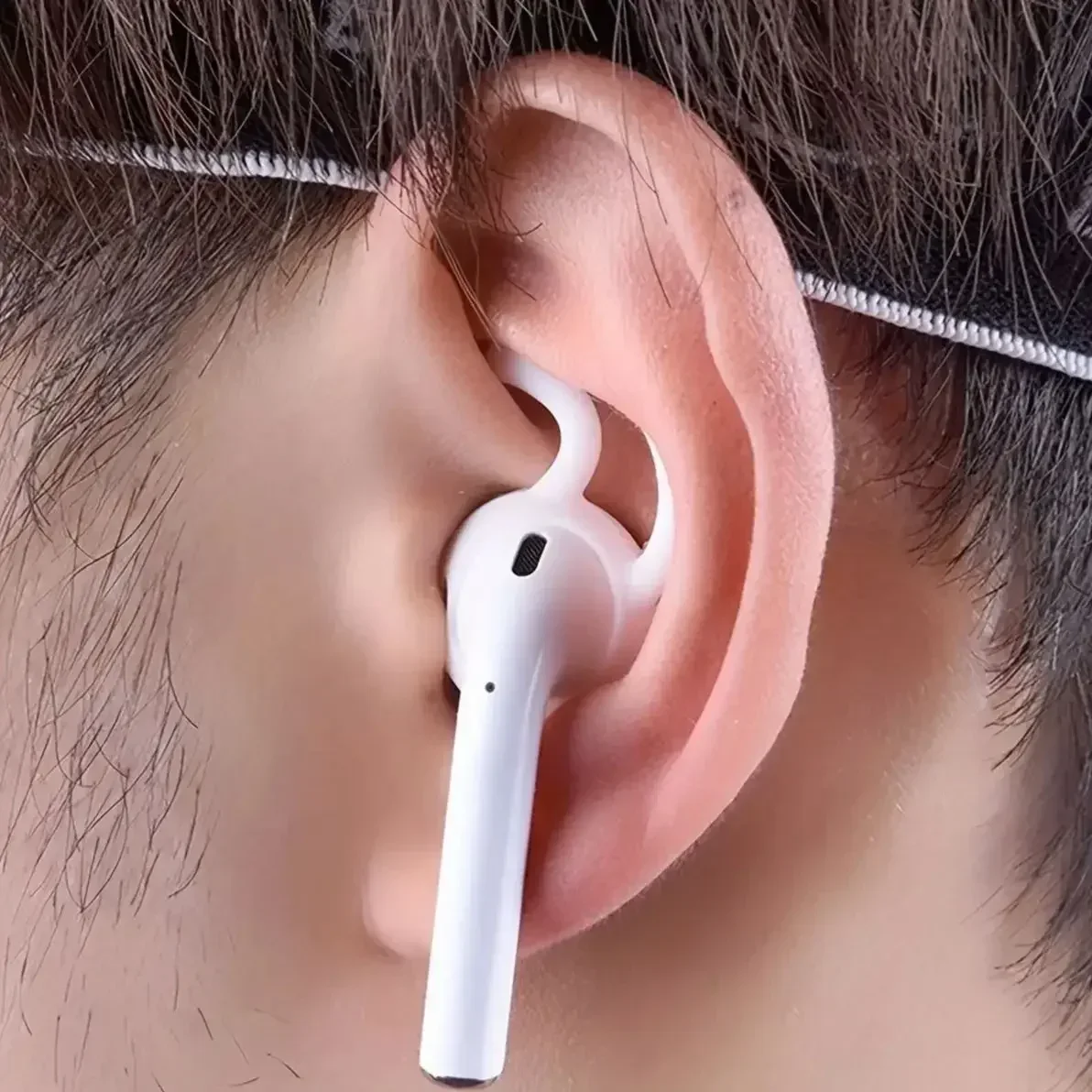 3 paar-Ohr Pads Für Airpods 2 Drahtlose Bluetooth Für Iphone Kopfhörer Kissen Silikon Ohr Kappen Fall Ohrpolster Eartips