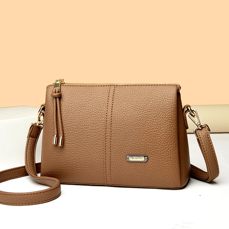 

Genuine Fashion Luxury Women Bags Designer HIgh Quality Soft Leather Crossbody Bags for Women Shoulder Bag Sac A Main 2025