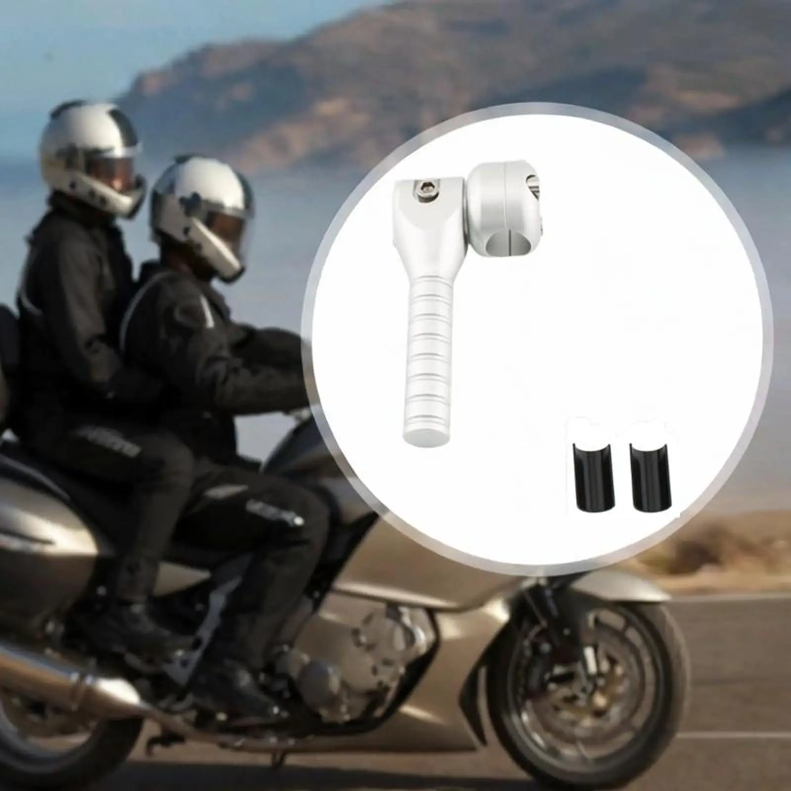 Motorbike Lifting Lever Assist Bar Grooved Security Grip Handle for BMW R1150GS RT Durable Frame Parts