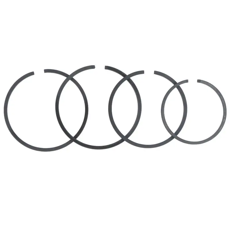 2Pcs Durable Carbon Steel Piston Rings High Wear Resistance Chainsaws Trimmers Pruning Machines Repair Garden Tools No Break