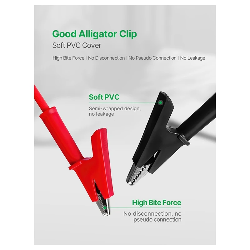 Novo cabo de teste de plugue banana para clipe de jacaré e cabo de comunicação micro para saída rd6006 rd6012 rd6024