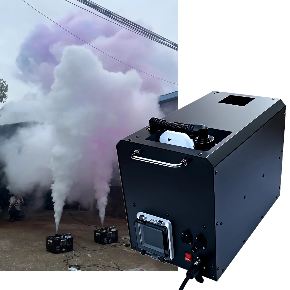 Máquina de Humo de Color para - Event Party Dj reseña y precio