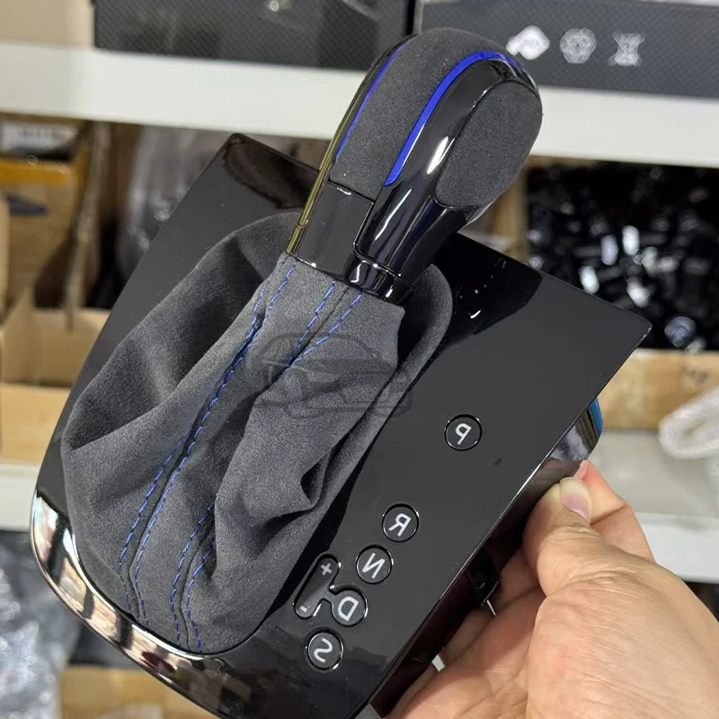 MK6 폭스바겐 골프 6 GTI DSG 변속기 노브에 적합, 새 정품 변속 레버 핸드볼(먼지 커버 포함)