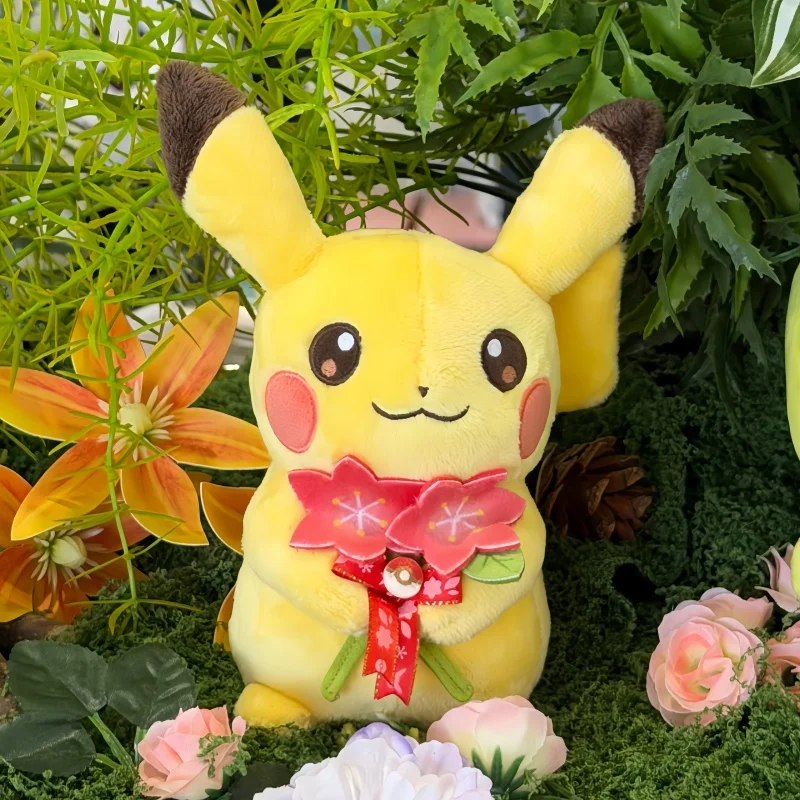 

2026 Genuine PokéMon Pikachu This Heart Is Only For You Serise Plush Doll Soft Lovely Comfort Collection Decor Pillow Toys Gift