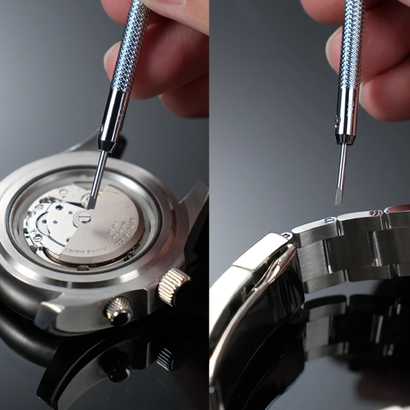 Набор отверток для часов из нержавеющей стали, прецизионные часовые отвертки для ремонта часов, инструменты для часов