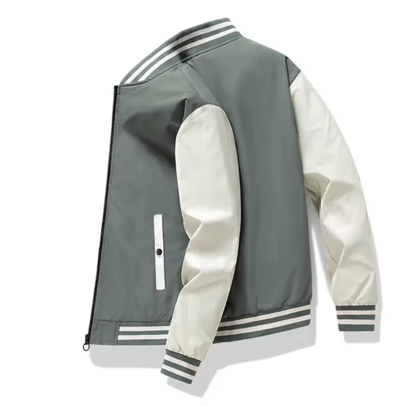 

New Spring & Autumn Jackets for Men, Casual Sports Baseball Jacket, Trendy Streetwear Tops