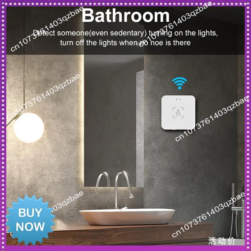 핫 Ltem Tuya 인간 존재 센서 24G 인간 존재 밀리미터파 레이더 센서 광 감지