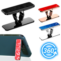 Universal Metal Phone Stand 360 Rotate Kickstand Mini Folding Desk Mount Holder for iPad iPhone Samsung Phone Tablet Stands