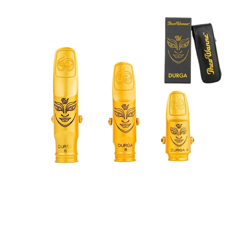 

The sixth generation New Tenor Soprano Alto Saxophone Metal Mouthpiece Gold Lacquer Mouthpiece Sax Mouth Pieces