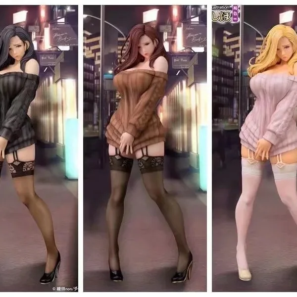 

Daiki Industries, Oda, Kujo Shiho 1/6 Model Beautiful Girl, Boxed Figure 3 Colors, Sexy