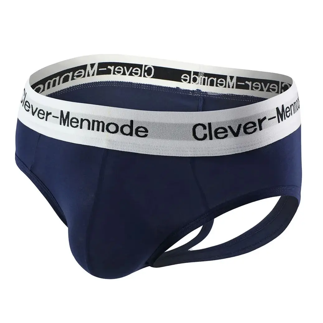 Men Supporter Jockstrap Gyms Elastic Underpants Comft Cotton Bulge Pouch Backless Briefs Sports Jock Strap Waistband Underwear