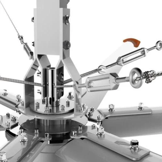 

Latest design Air cooling 3 meters 3.7 meters 10 feet 12 feet 0.37kw industrial hvls fan Other ventilation fans