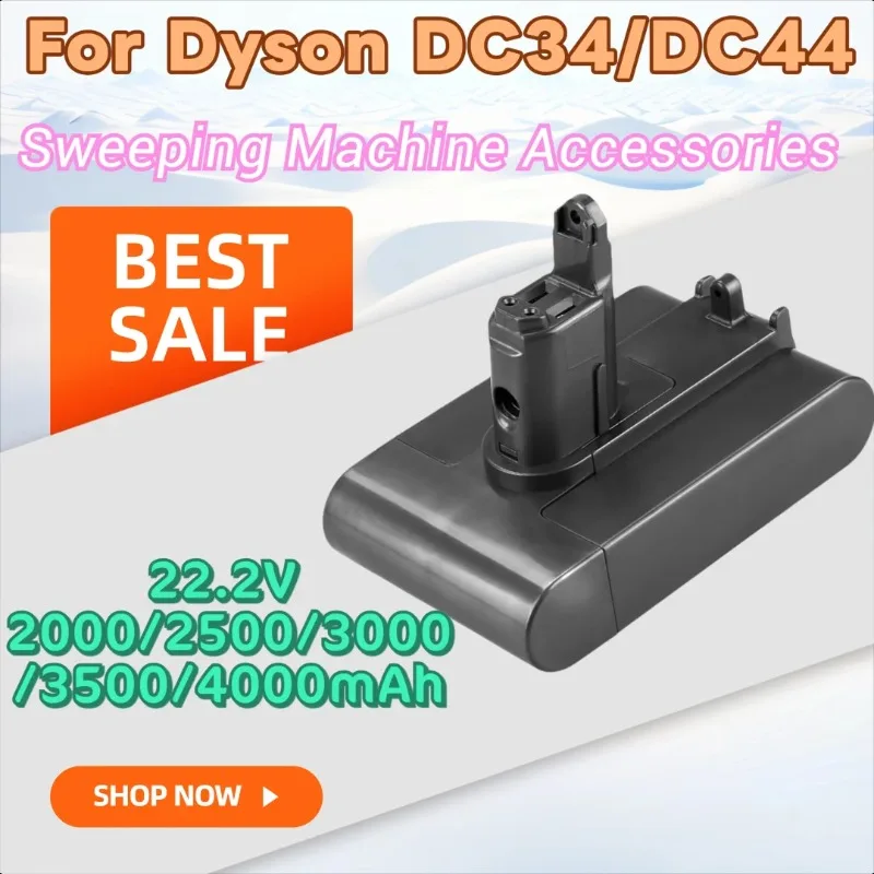 

For Dyson DC34/DC44 Lithium Battery 22.2V Vacuum Cleaner Battery Brand New Sweeping Machine Accessories