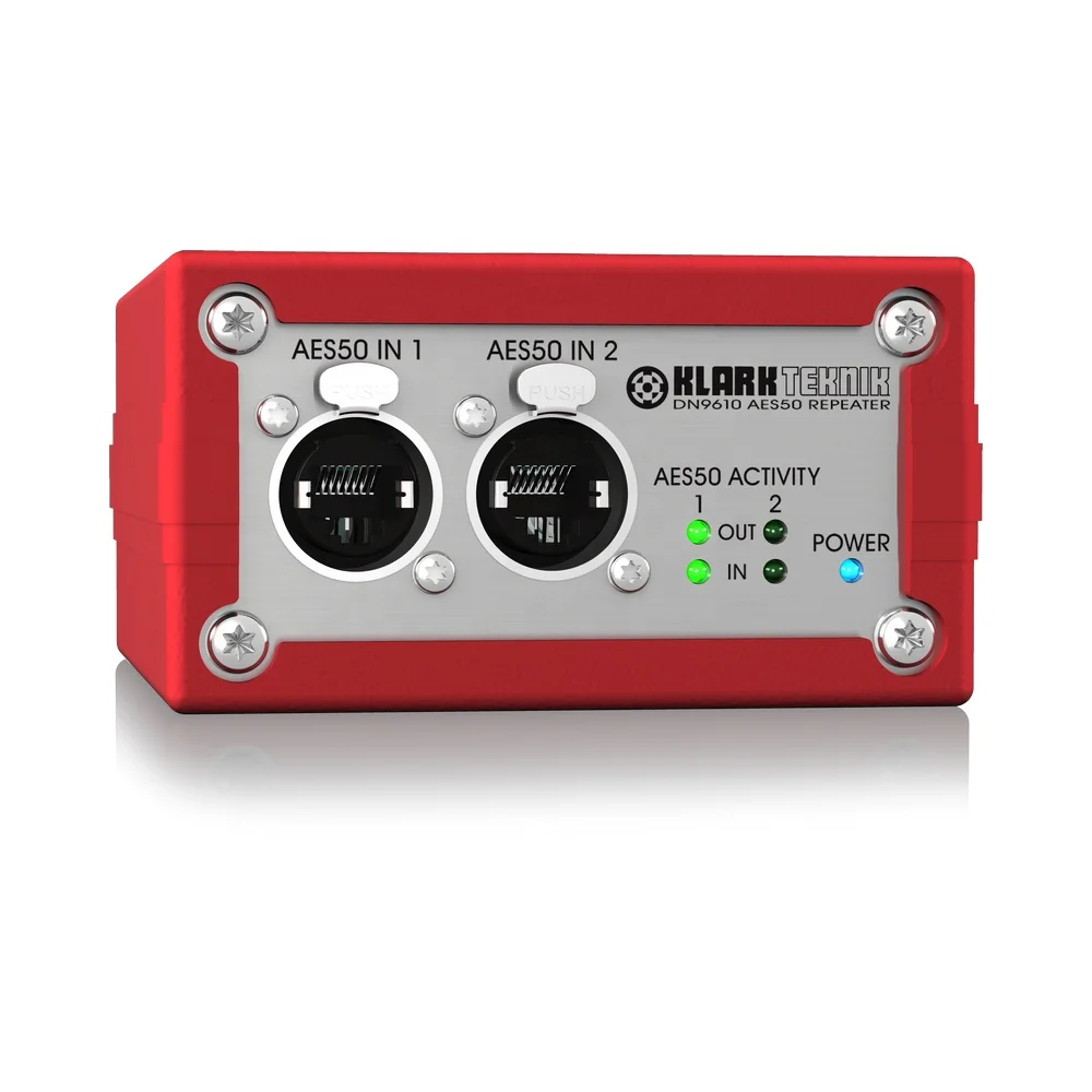 DN9610 Repeater Box Extends AES50 Connections Up To 100 Meters Stage Music Equipment