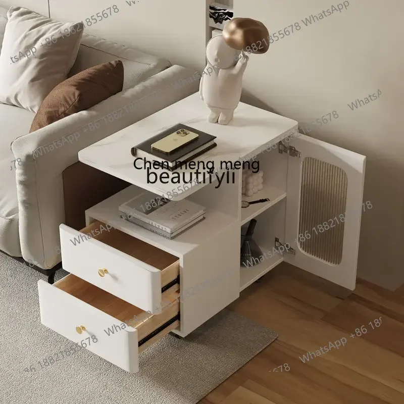 ss7486 الشمال أريكة طاولة جانبية عربة المحمول طاولة القهوة الصغيرة شقة صغيرة على شكل خاص الإبداعية قاعة الضيوف خزانة جانبية