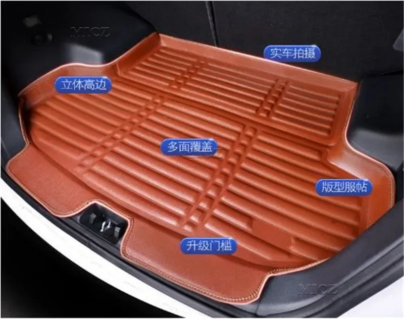 For Nissan X-TRAIL X TRAIL T32 Car-styling Car Rear Boot Liner Trunk Cargo Mat Tray Floor Carpet Mud Pad Protector 2014 - 2020