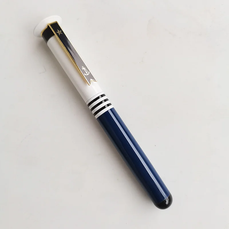 

Old Pen Jinxing 8000 Navy Fountain Pen Writing Gift Adult Ink Pen