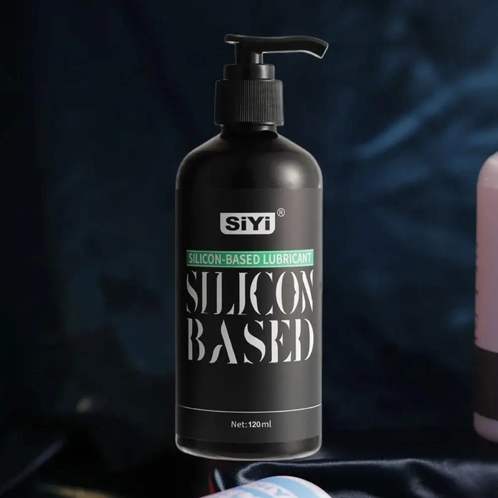 زيت تشحيم شخصي قائم على السيليكون 120 مل، حريري ناعم، غير لزج، غير معطر، مقاوم للماء للرجال والنساء والأزواج #5
