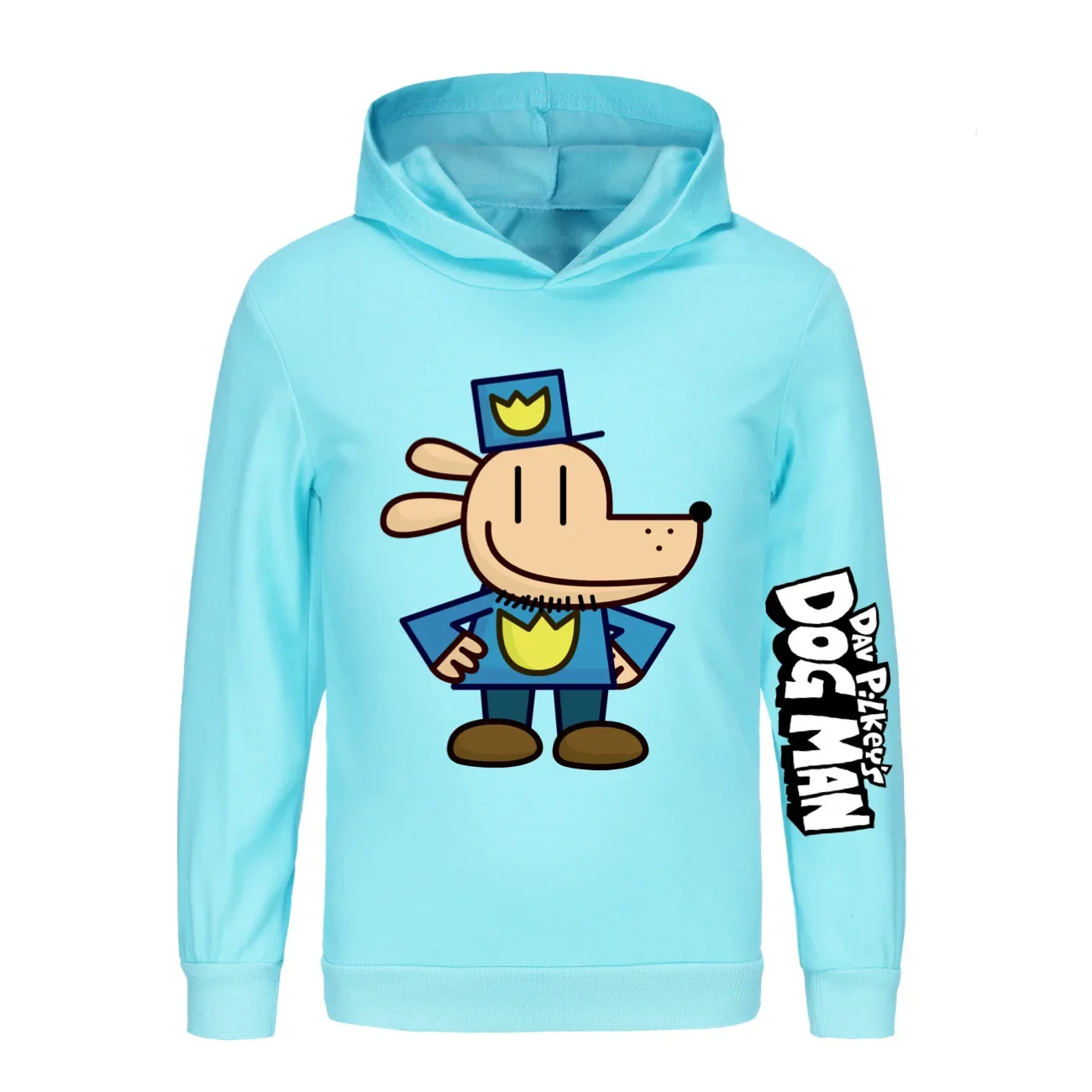 New Kids Fashion Cartoon dogman Clothes Printed Sweaters Baby Girls Hoody Sweatshirts Boys Long Sleeve Coats Jumper2221X