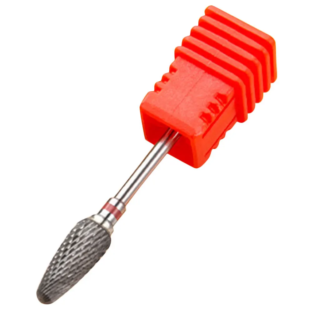 

Tungsten Carbide Nail Grinding Heads Professional Manicure Drill Bits for Natural Artificial Nails Polishing Cuticle Care
