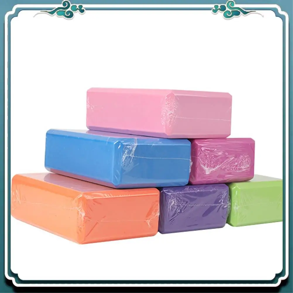 

Reliable Yoga Blocks Cube Bricks Reinforcement Mat Sports Yoga Supplies Home Gym Equipment Fitness