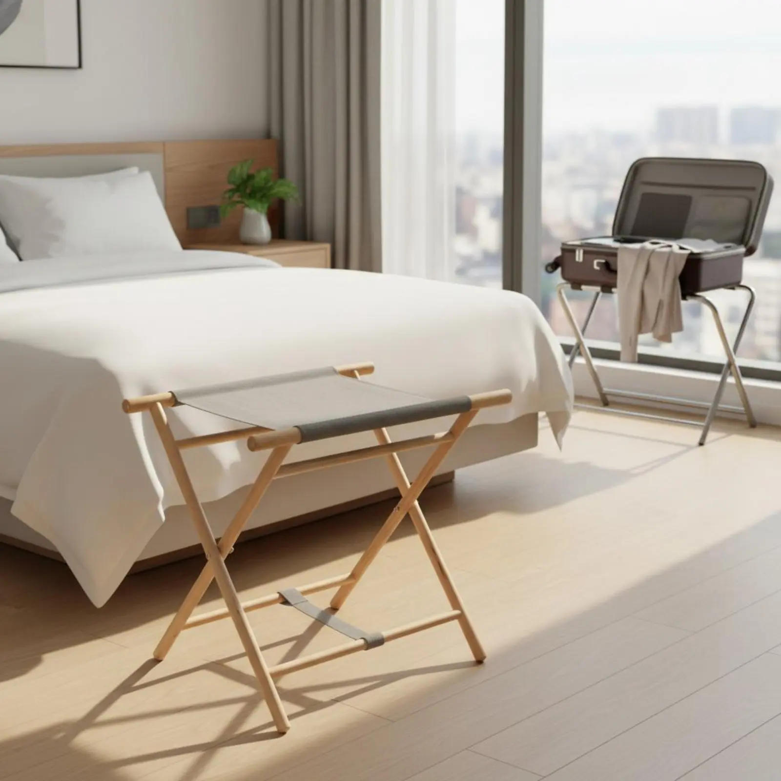 hotel-luggage-stand-solid-wood-folding-luggage-rack-wooden-suitcase-rack-heavy-duty-home-storage-sturdy-nylon-straps-for-bedroom