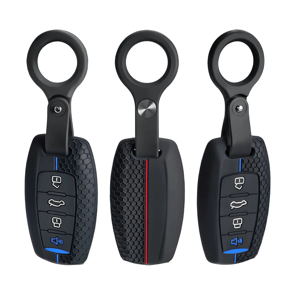 Silicone Key Case for Haval F7x H6 2023 Accessories Car Key Cover Keychain for Haval Jolion Joico Jollein F7 H6 Jolyon F7H Dargo view 2