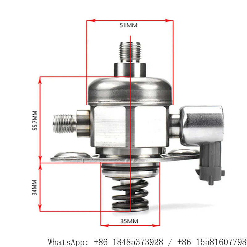 12634492 12614934 12639260 Automobile High Pressure Fuel Pump Engine Fuel Delivery Replacement Part