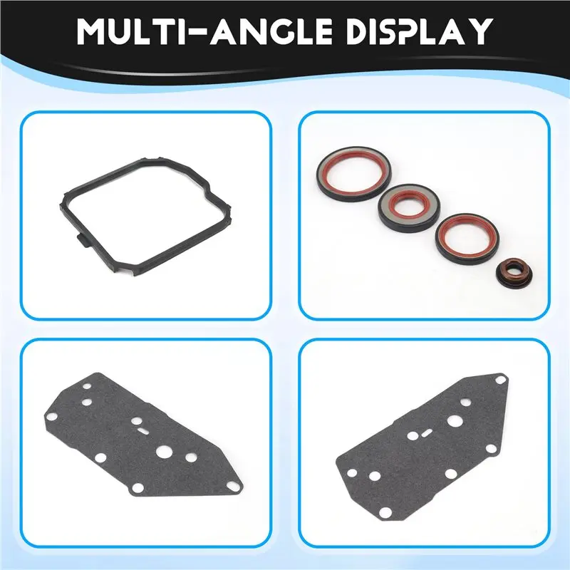 A22E-K155900A 155400 DPO AL4 Auto Transmission Master Overhaul Repair Kits Half Shaft Oil Seal For Citroen view 6