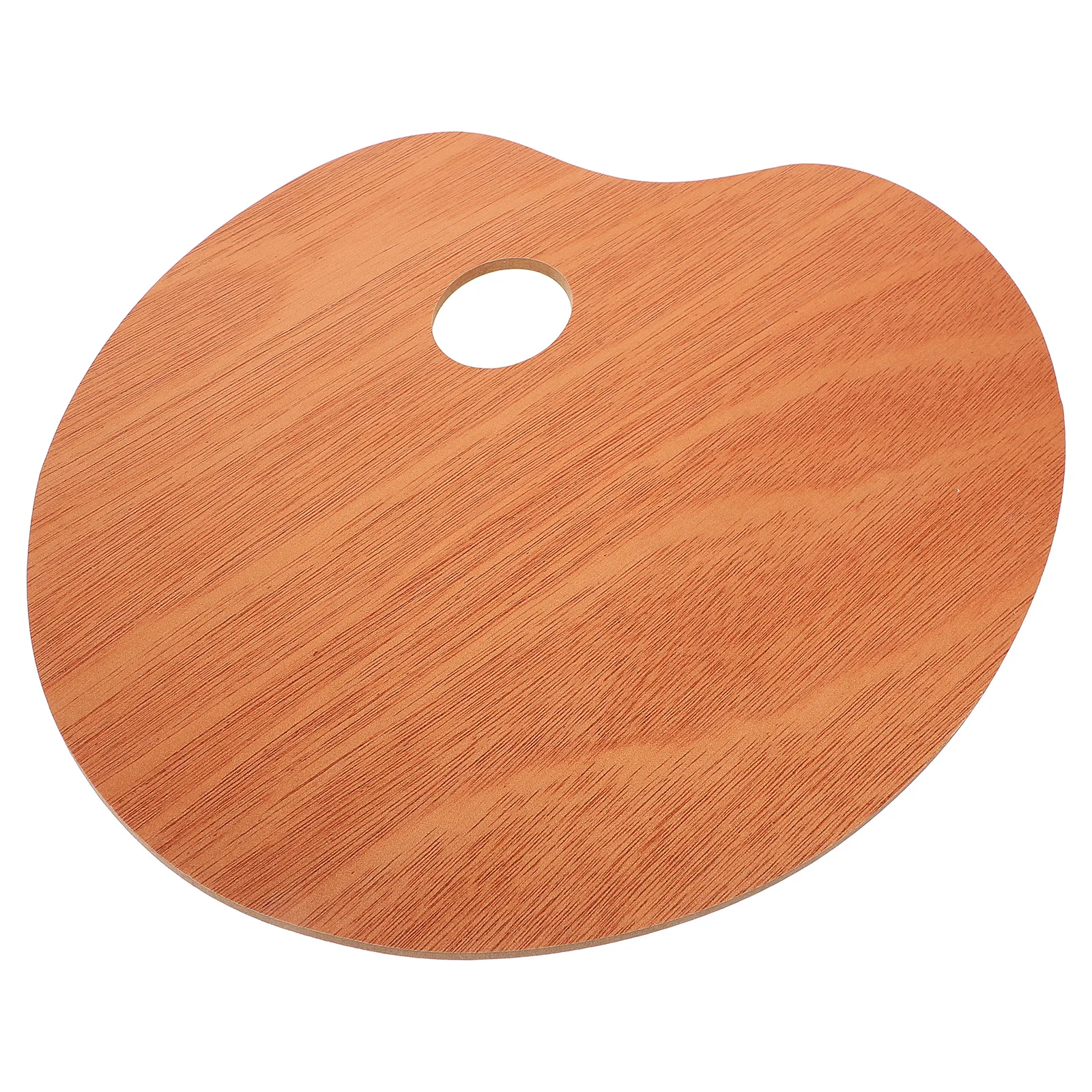 

Wooden Paint Palette 25x30cm Multi-Use Painting Tray for Oil Acrylics Watercolor Fast Mixing Smooth Finish Long-Lasting Wood