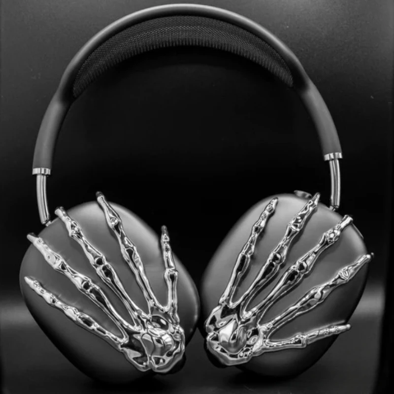 

Original Airpods Max Case Cover Gothic Aesthetic Bone Claw Protective Sleeve Suitable for Headphone Headset Accessories Y2K Gift