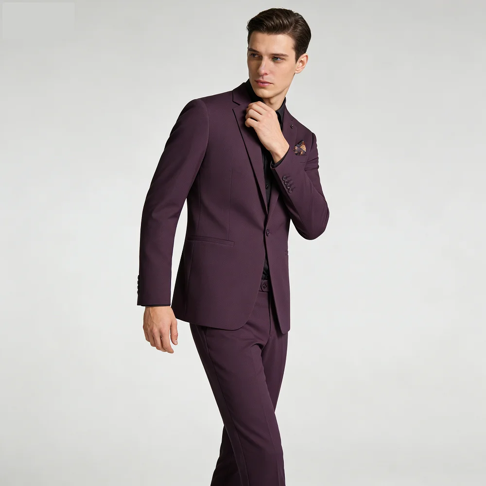 

Men's Loose Suit plus Size Professional Business Wedding Formal High Quality Terno Solto Grande Peso Negócios Casamento