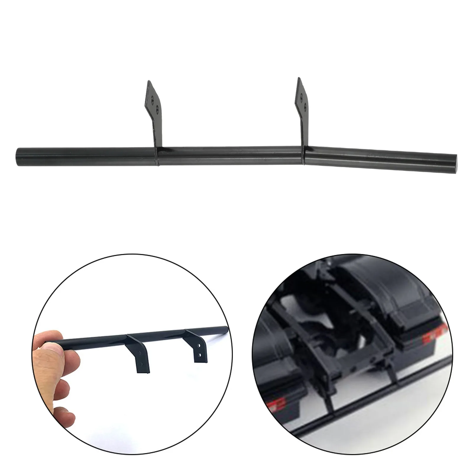 Absolute Accessories Replacement Spare Part Rear Bumper RC Car Part Vehicle Parts 1pcs Assemblage Black  Absolute