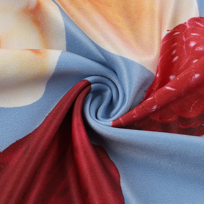 Monos De Mujer Elegante En Oferta Abito da donna con stampa floreale Cami senza maniche con cinturino per spaghetti con scollo a V sul retro Abito lungo sottile incrociato