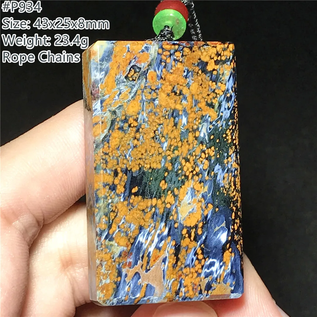 Natural Pietersite Stone Pendant Jewelry For Women Lady Men Silver Crystal Healing Luck Gift Beads Namibia Energy Gemstone AAAAA