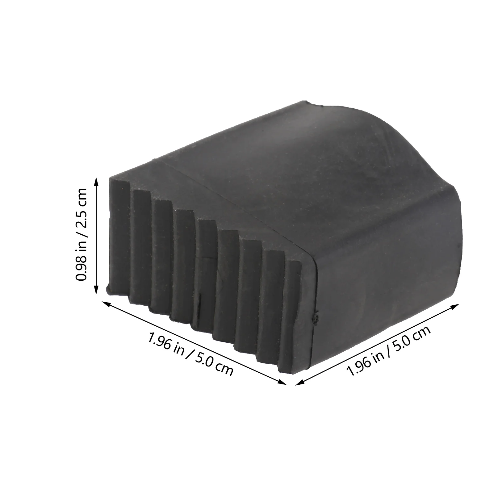 2 Pcs Non-slip Feet Step Ladder Covers Protective Protector Non-skid Pads Accessories Safe Foot