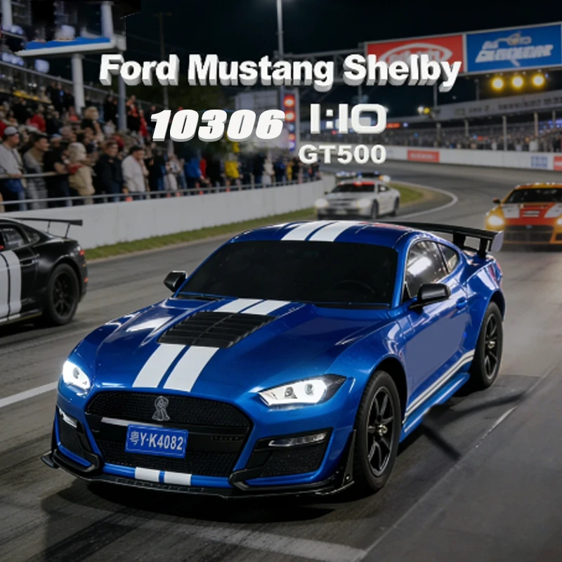 MJX HYPER 1:10 Brushless RC Car Ford Mustang Shelby GT500 High Speed Off Road Racing Rally Car With Magnetic Quick Release Body