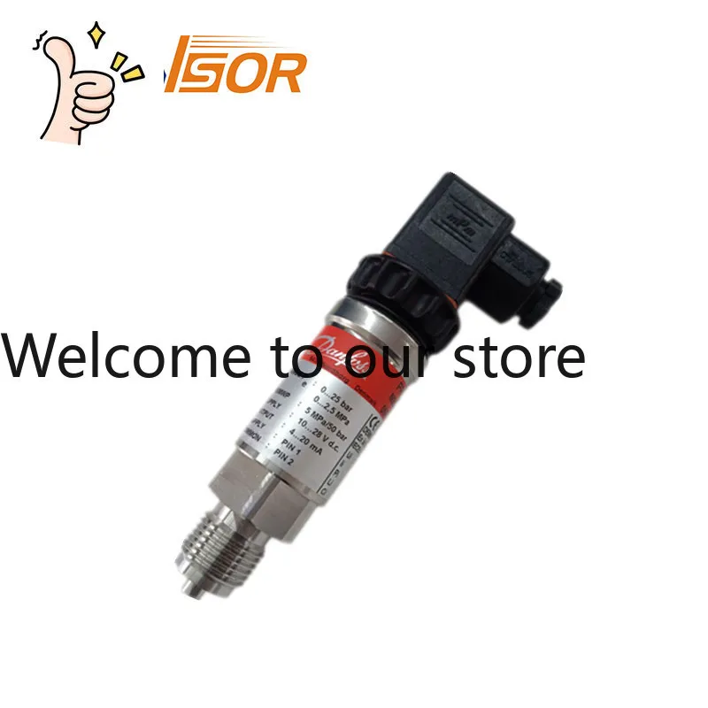 Danfoss Pressure Transmitter MBS4701-060G4308 0-25BAR G1/2 Threaded Output 4-20MA