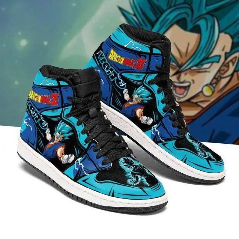 Dragon topu Z süper Anime Son Goku Sneakers rahat ayakkabılar basketbol ayakkabıları karikatür baskı rahat düz ayakkabı doğum günü hediyesi