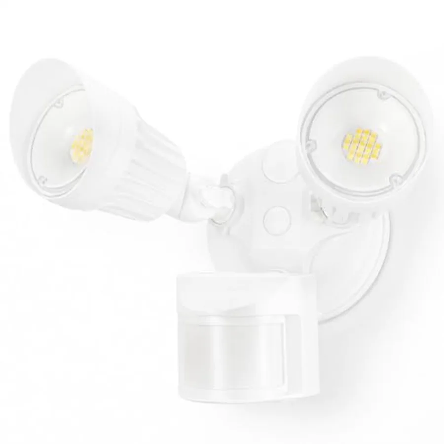 3CCT LED Security Light Motion Sensor Outdoor Lights Dusk to Dawn ETL Listed Adjustable Heads 3000K4000K5000K Selectable Motion