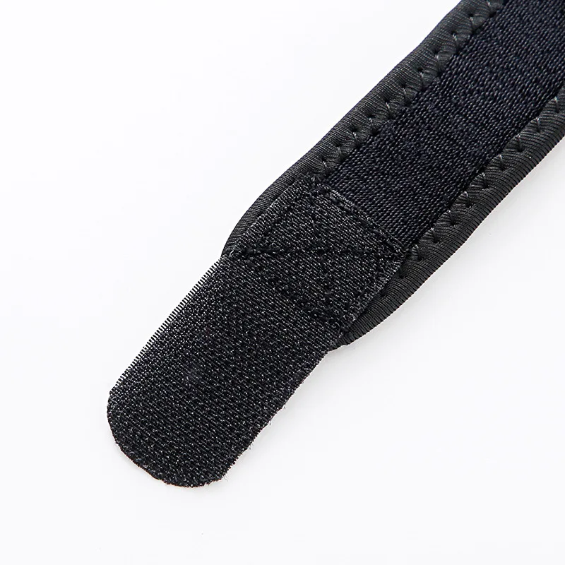 قابل للتعديل إيفا وسادة ناعمة حزام الركبة الرضفة وتر حامي تشغيل الدراجات رياضة الركبة دعم ضغط التفاف للجنسين الألم #4