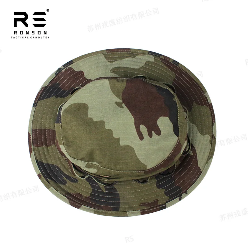 الأيرلندية DPM التمويه صيد السمك بوني قبعة T/C 65/35 مزق وقفة النايلون القطن Mil-spec النسيج مقاوم للماء NIR الاستخدام الدائم التكتيكي #5