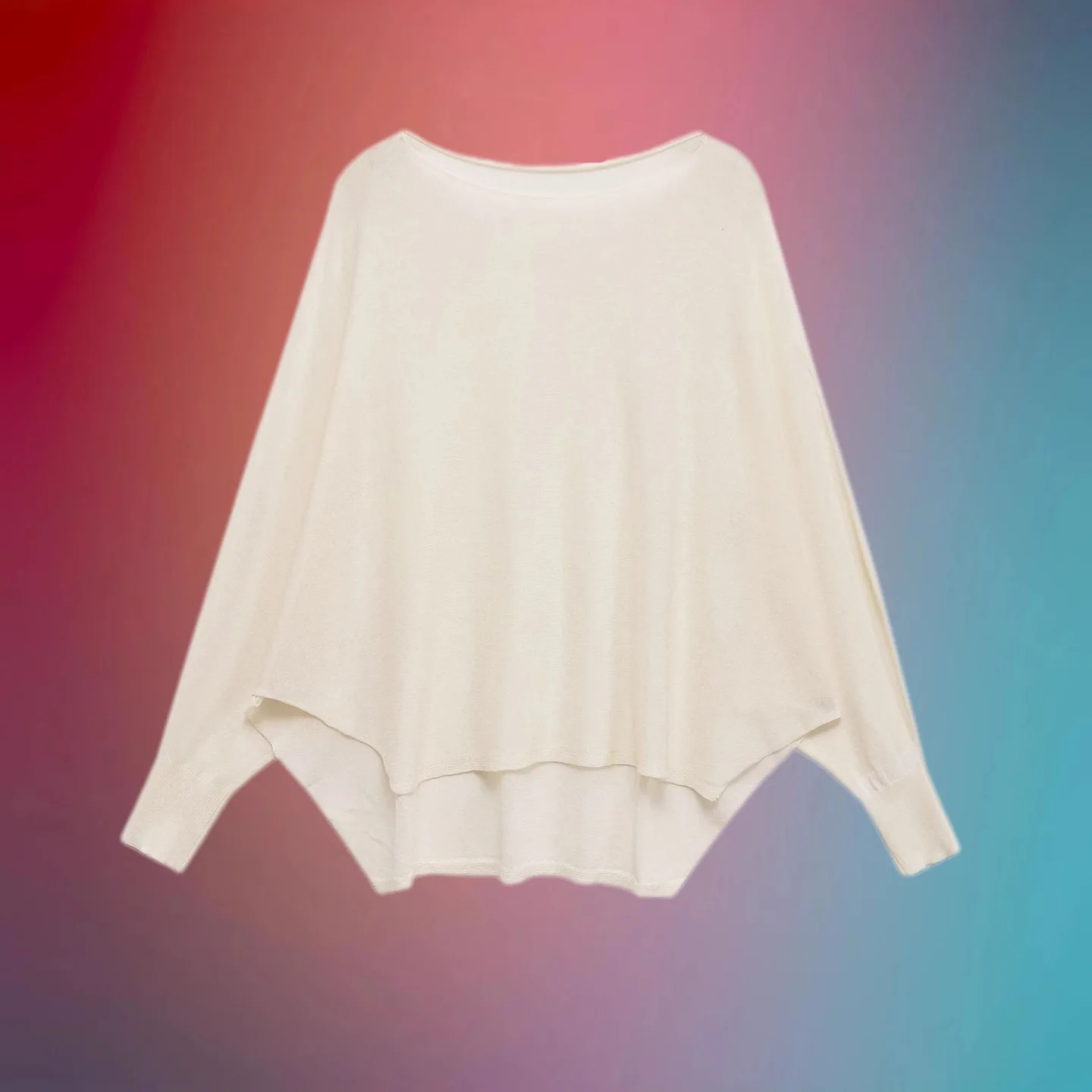 

Повседневный модный вязаный топ с плоской иглой и круглым вырезом, закрывающий талию, женский осенний свитер в европейском стиле, Новое поступление