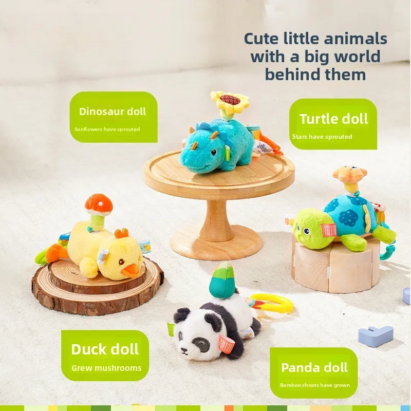 لعبة الباندا الدوارة القطيفة، مخرطة السيارة المعلقة القطيفة المهدئة #1