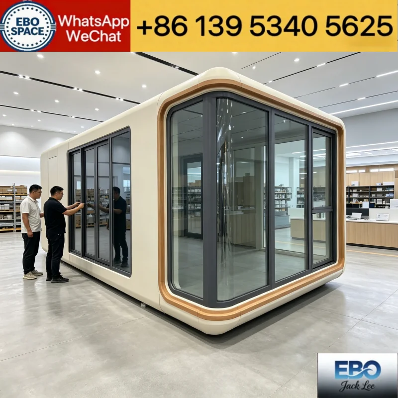 Multi-room Expandable Container Prefabricated House Luxury Mobile Villa With Terrace For Holiday Homestay