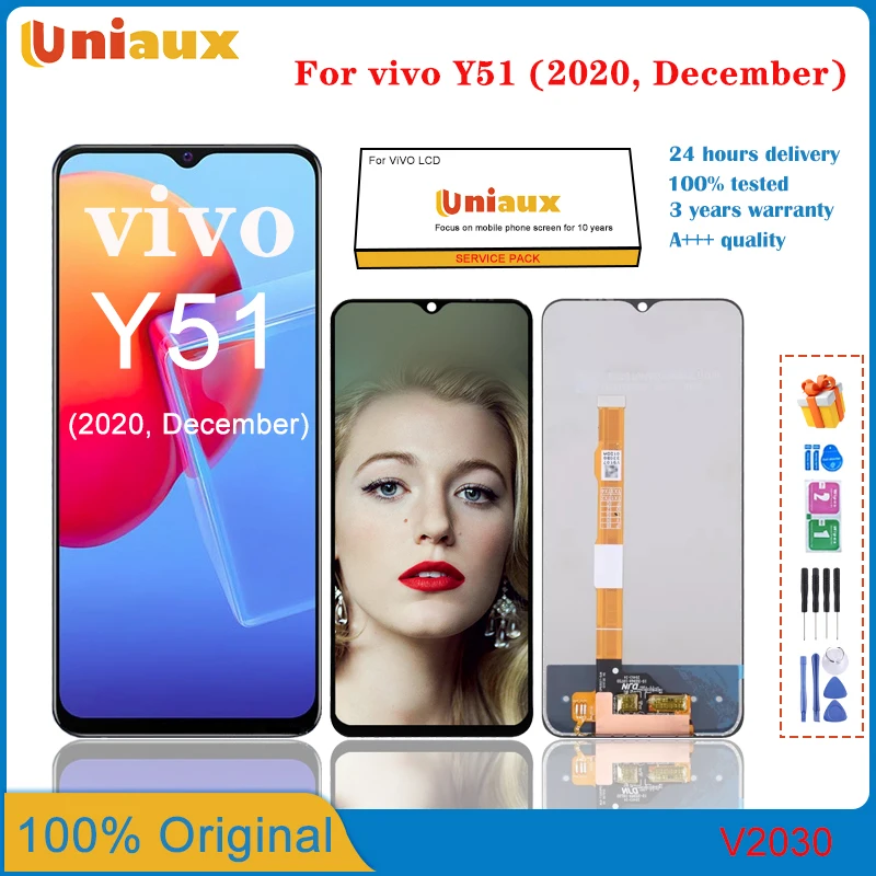 

Для VIVO Y51 (209 декабря) мобильный телефон ЖК-экран в сборе с сенсорным экраном Замена ЖК-панели