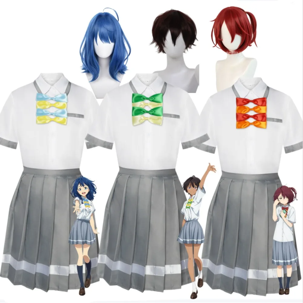 

Too Many Losing Heroines Anna Yanami Chika Komari Lemon Yakishio School Uniform Cosplay Costume Anime Halloween Comic Con Outfit